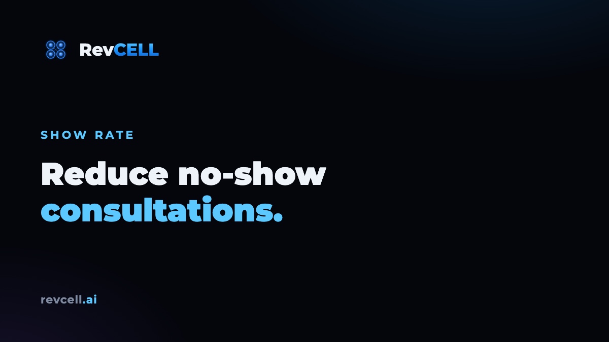 How to Reduce No-Show Consultations at a Stem Cell Clinic