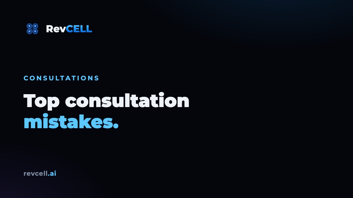 Top Stem Cell Consultation Mistakes That Kill the Close