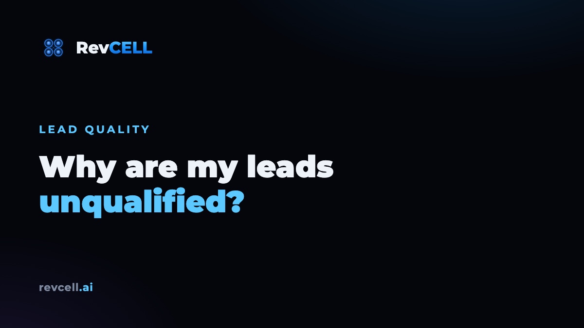 Why Are My Treatment Leads Unqualified? (And How to Fix It)